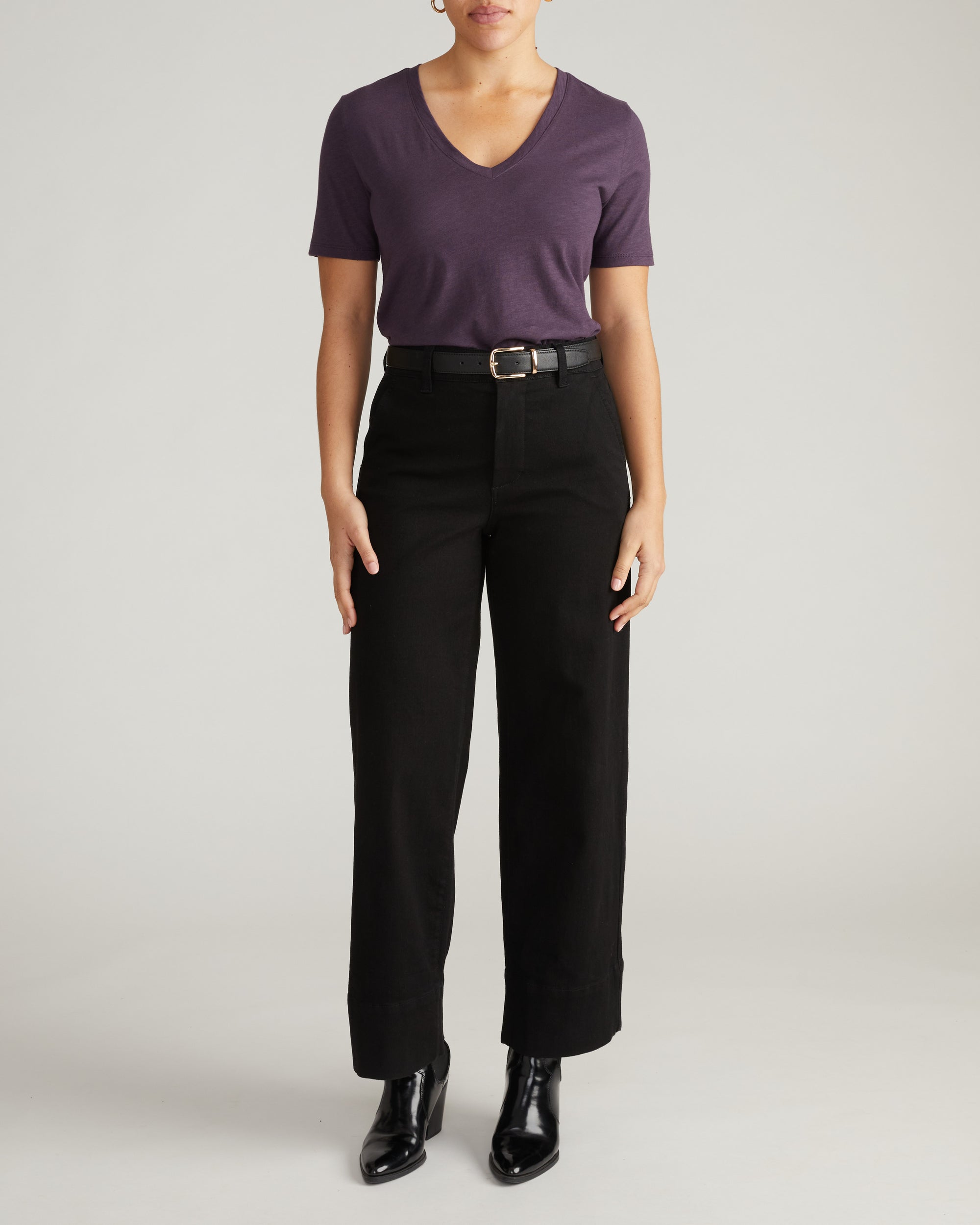 Light-As-Air V Rex - Purple Jewel | Plus Size & Straight Size Women's Fashion | Universal Standard