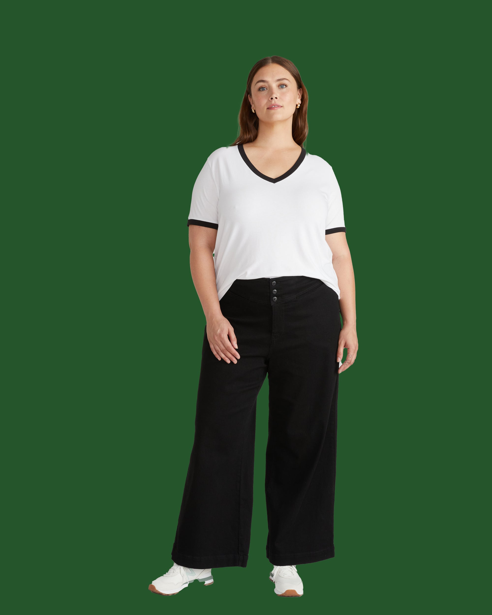 V Rex - White/Black Trim