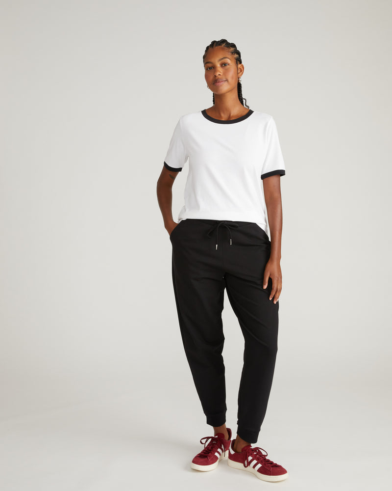 Tee Rex - White/Black Trim