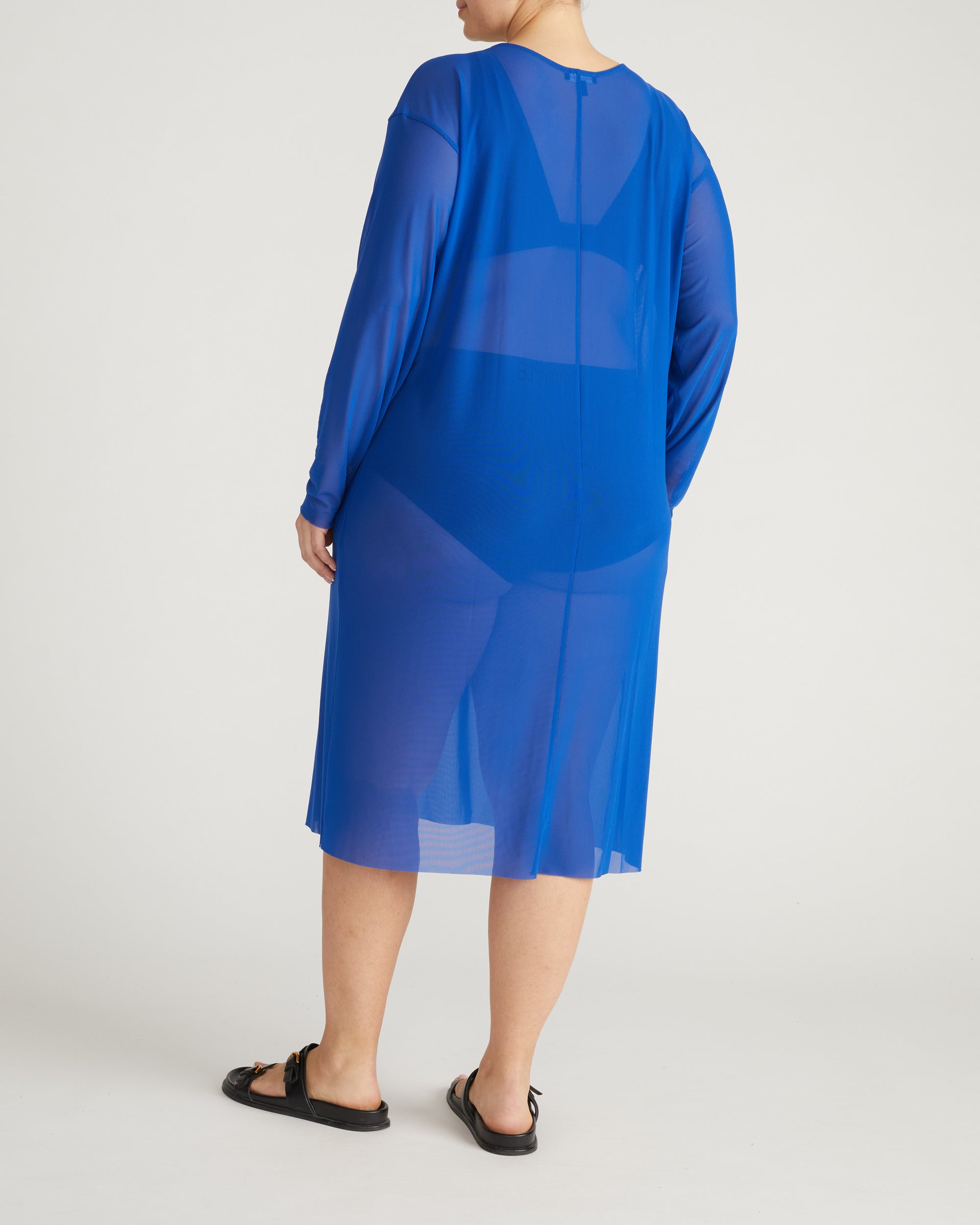 Thames Fog Dress - Ultramarine | Plus Size & Straight Size Women's Fashion | Universal Standard