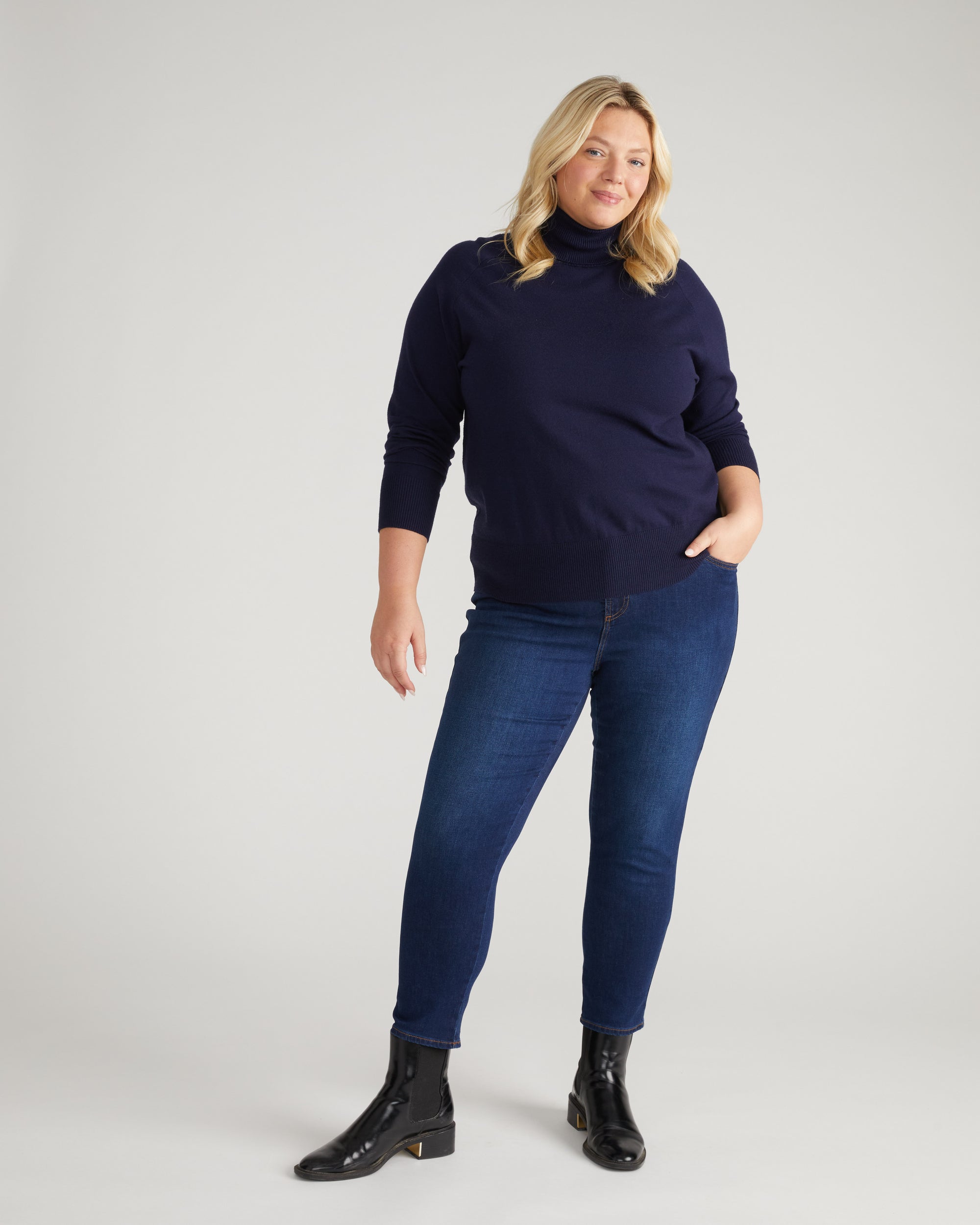 Seine High Rise Skinny Jeans 27 Inch - Heritage Indigo