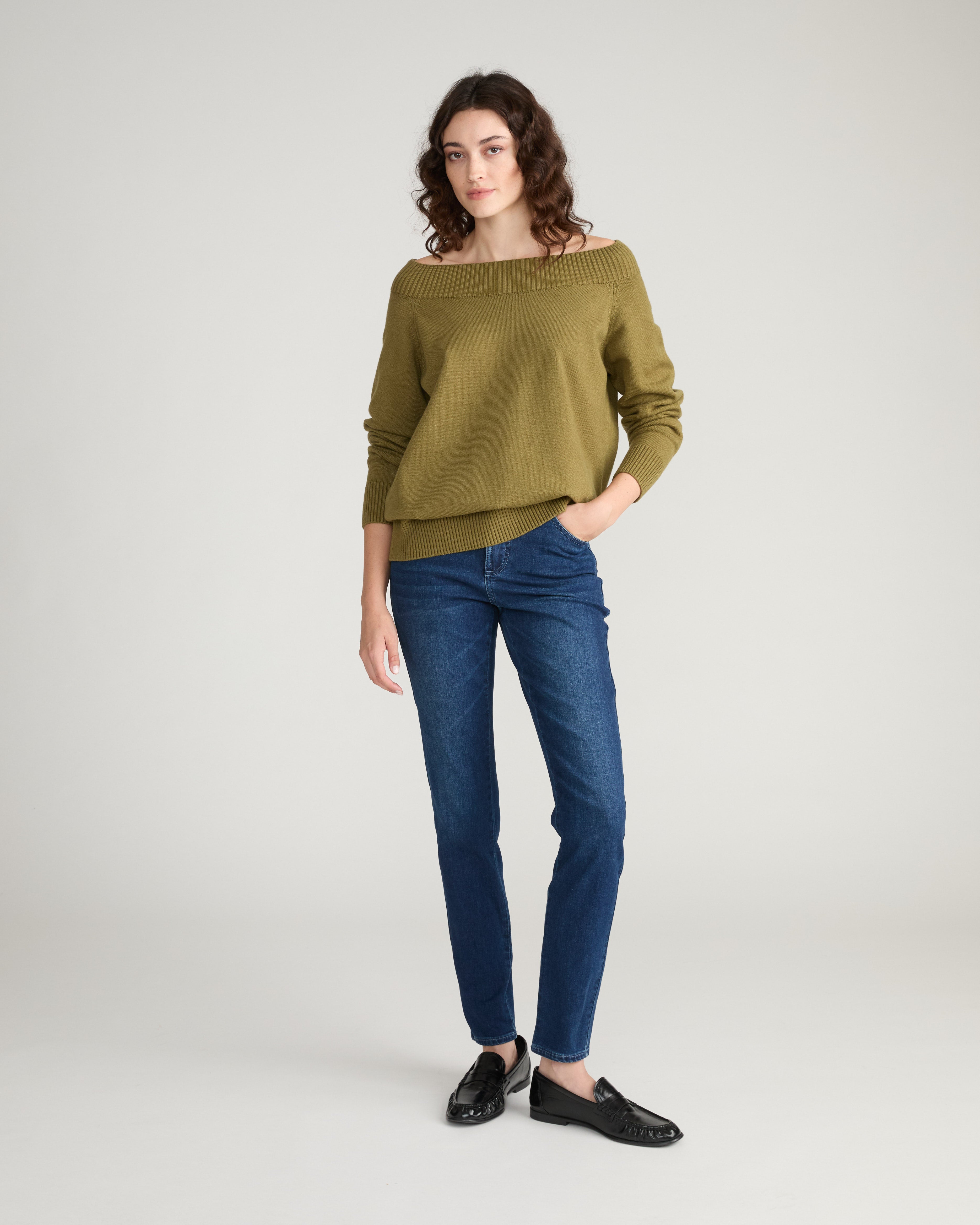 Seine High Rise Skinny Jeans 32 Inch - Berkeley Blue