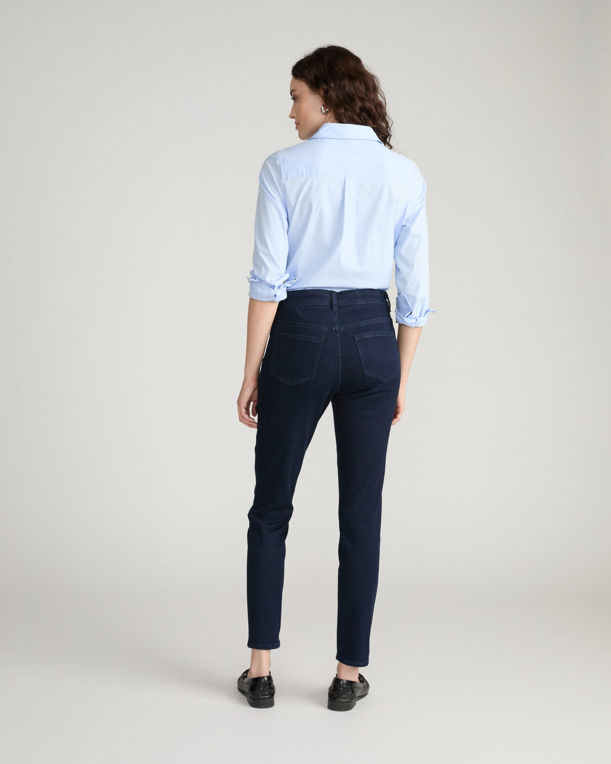 Seine High Rise Skinny Jeans 30 Inch - Dark Indigo | Plus Size & Straight Size Women's Fashion | Universal Standard
