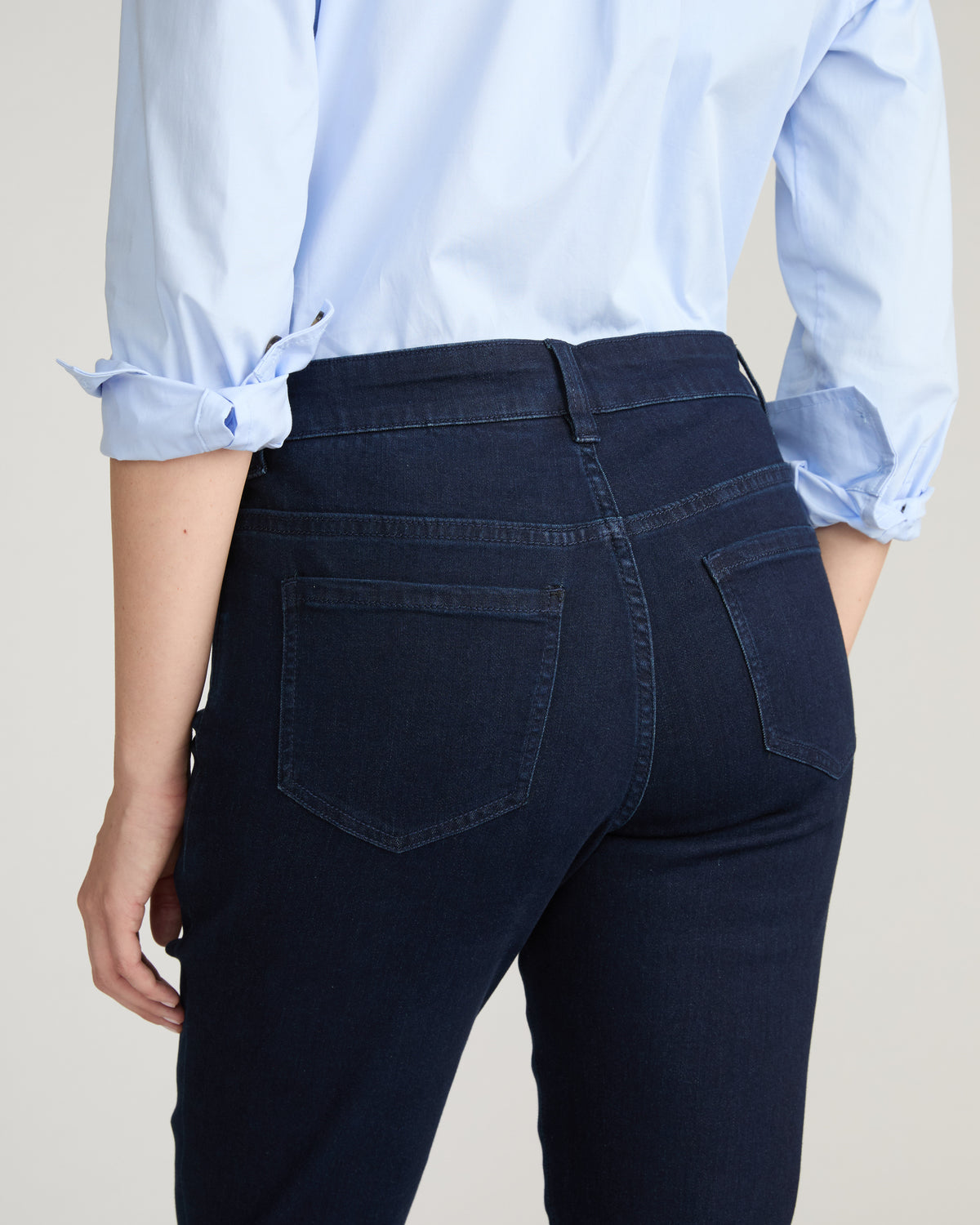 Seine High Rise Skinny Jeans 30 Inch - Dark Indigo | Plus Size & Straight Size Women's Fashion | Universal Standard