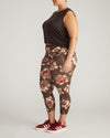 Next-to-Naked Cropped Legging - Lotus Print | Plus Size & Straight Size Women's Fashion | Universal Standard