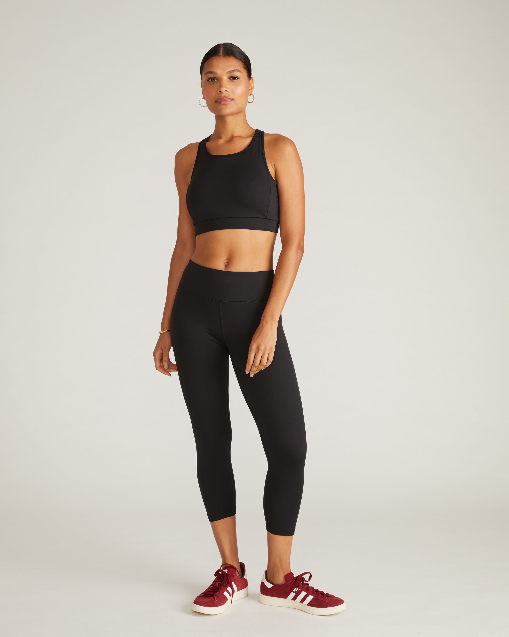 Next-to-Naked Cropped Legging - Black