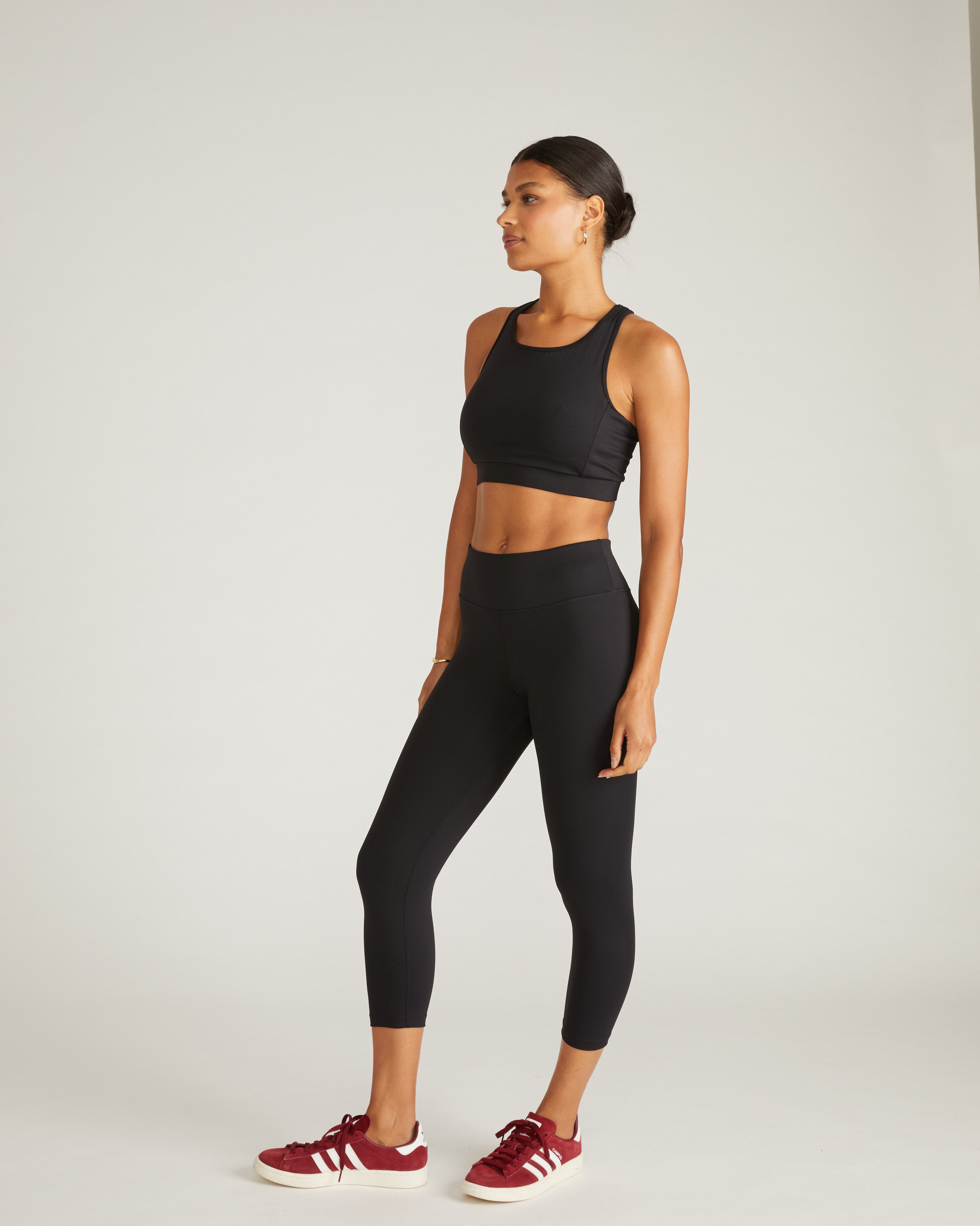 Next-to-Naked Cropped Legging - Black – Universal Standard