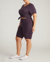 Next-to-Naked Bike Shorts - Purple Jewel | Plus Size & Straight Size Women's Fashion | Universal Standard