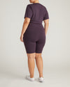 Next-to-Naked Bike Shorts - Purple Jewel | Plus Size & Straight Size Women's Fashion | Universal Standard