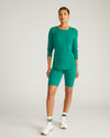 Mia Long Sleeve Movement Tee - Aventurine