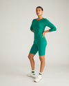 Mia Long Sleeve Movement Tee - Aventurine