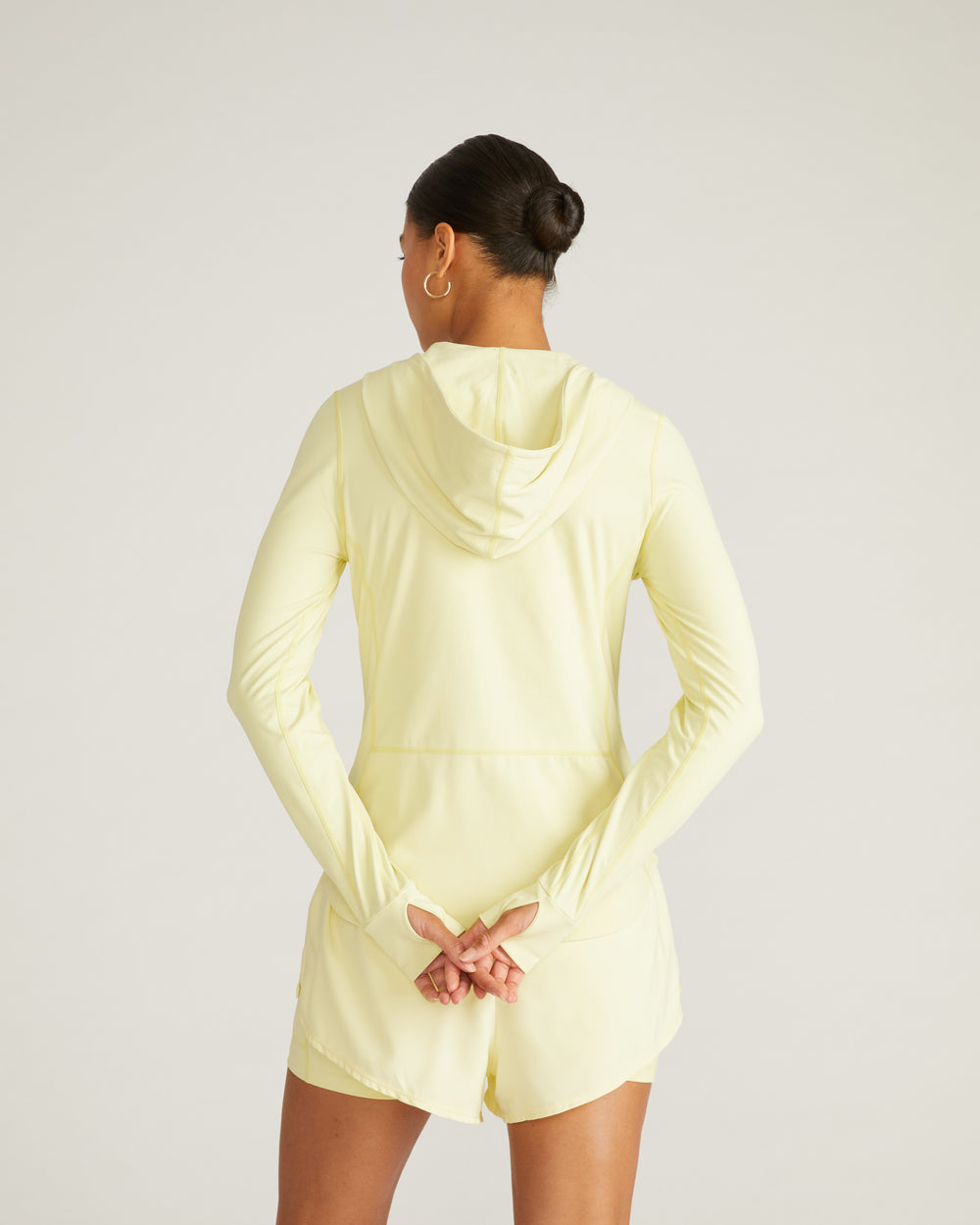Next-to-Naked Hooded Zip Jacket - Reed