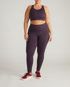 Next-to-Naked Racerback Sports Bra - Purple Jewel | Plus Size & Straight Size Women's Fashion | Universal Standard