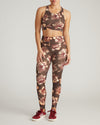Next-to-Naked Racerback Sports Bra - Lotus Print | Plus Size & Straight Size Women's Fashion | Universal Standard