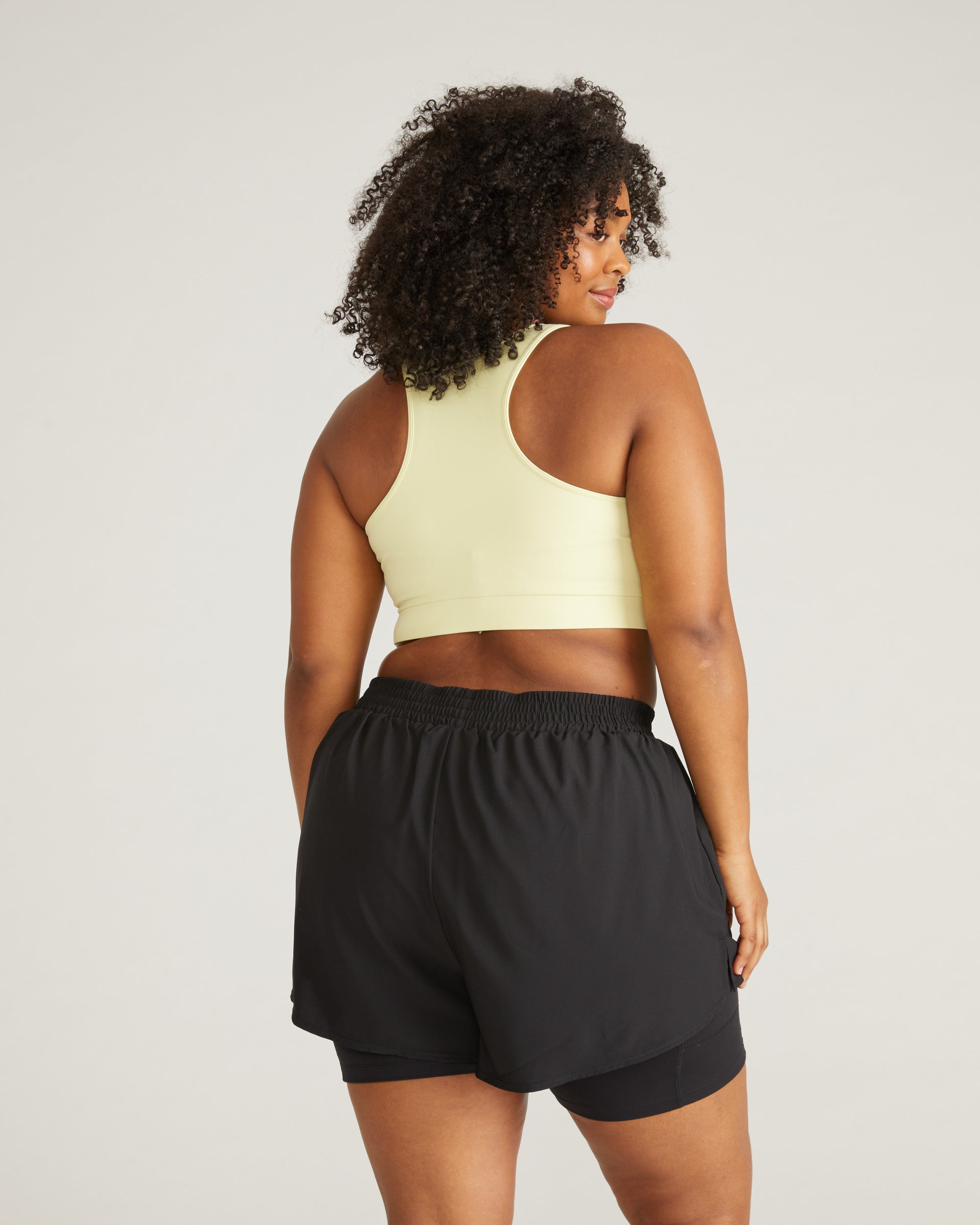 Next-to-Naked Racerback Sports Bra - Reed