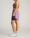 Rebel Active Shorts - Purple/Purple Jewel | Plus Size & Straight Size Women's Fashion | Universal Standard