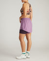 Rebel Active Shorts - Purple/Purple Jewel | Plus Size & Straight Size Women's Fashion | Universal Standard