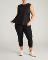 Woman wearing Mia Movement Tank - Black from Universal Standard