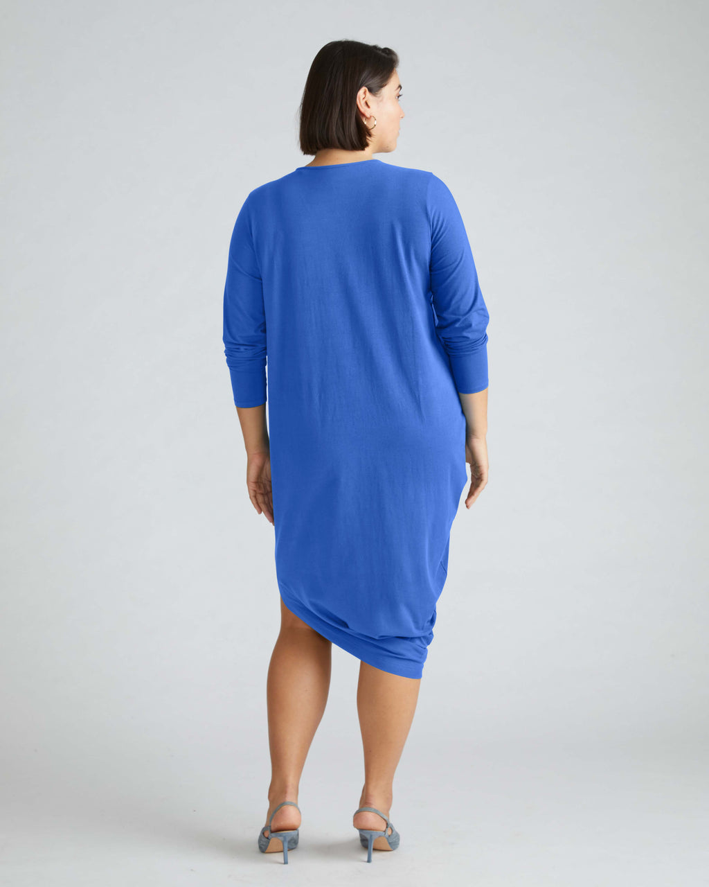 Iconic Long Sleeve V-Neck Geneva Dress