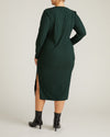 Xenia Ribbed Dress - Forest Green | Plus Size & Straight Size Women's Fashion | Universal Standard