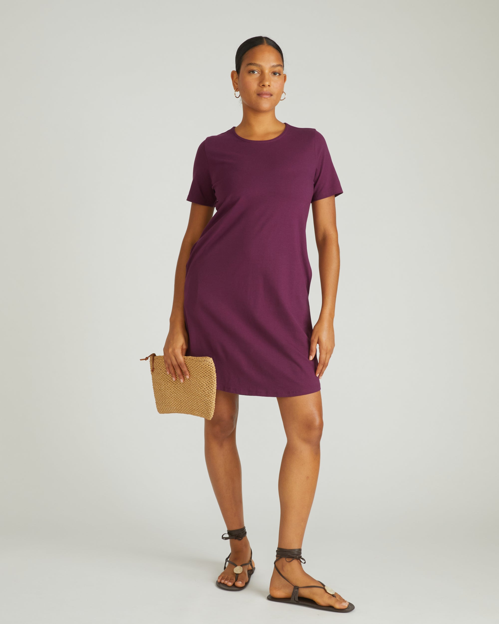 Halie T-Shirt Dress - Gamay | Plus Size & Straight Size Women's Fashion | Universal Standard