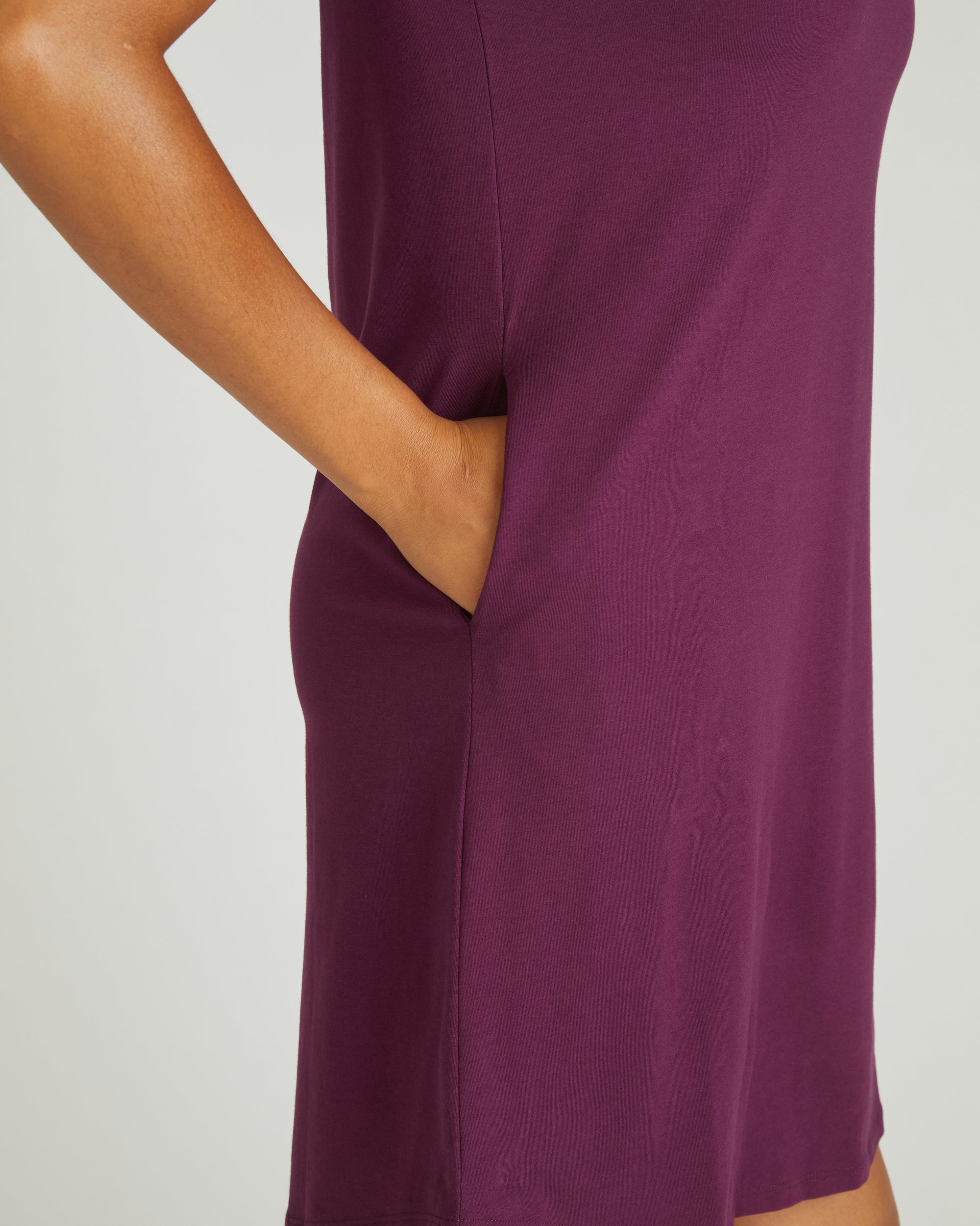 Halie T-Shirt Dress - Gamay | Plus Size & Straight Size Women's Fashion | Universal Standard