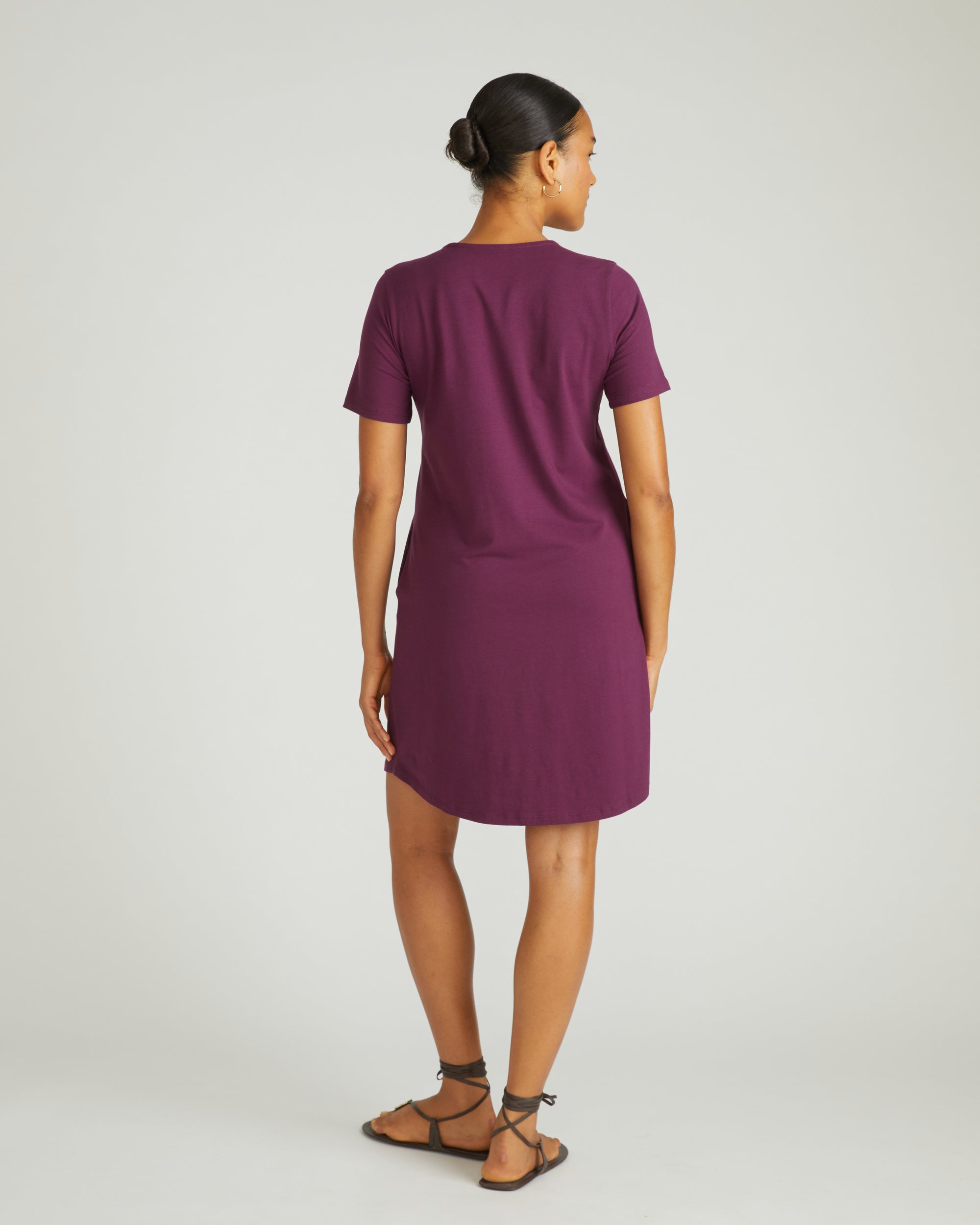 Halie T-Shirt Dress - Gamay | Plus Size & Straight Size Women's Fashion | Universal Standard