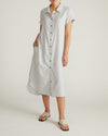 Dune Linen Shirtdress - Beach Stripe | Plus Size & Straight Size Women's Fashion | Universal Standard