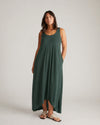 Athena Divine Jersey Dress - Forest Green | Plus Size & Straight Size Women's Fashion | Universal Standard