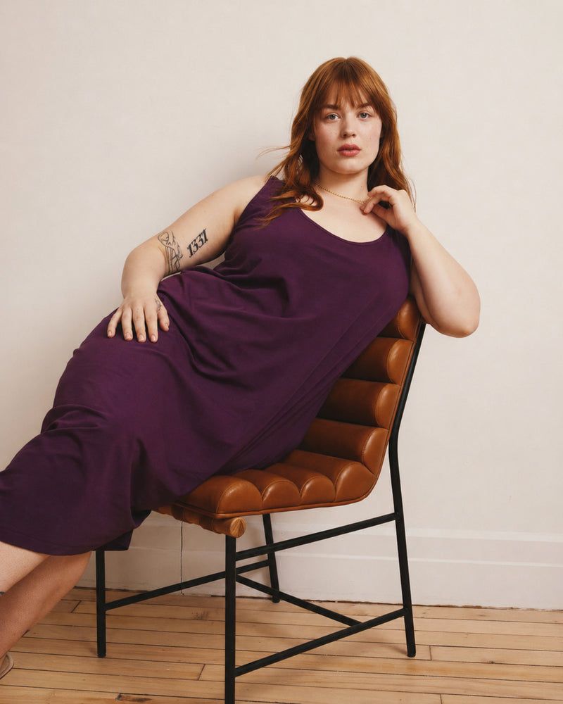 Iconic Geneva Tank Dress - Gamay | Plus Size & Straight Size Women's Fashion | Universal Standard