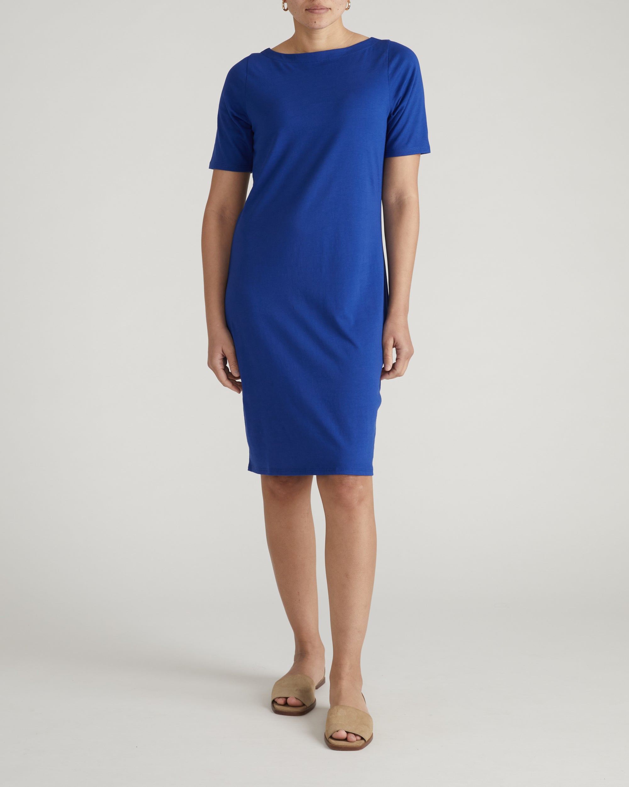 belle women's dress Belle Breton Stripe Jersey Dress