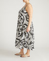 Sunshower Flowy Linen Dress - Vine Print | Plus Size & Straight Size Women's Fashion | Universal Standard