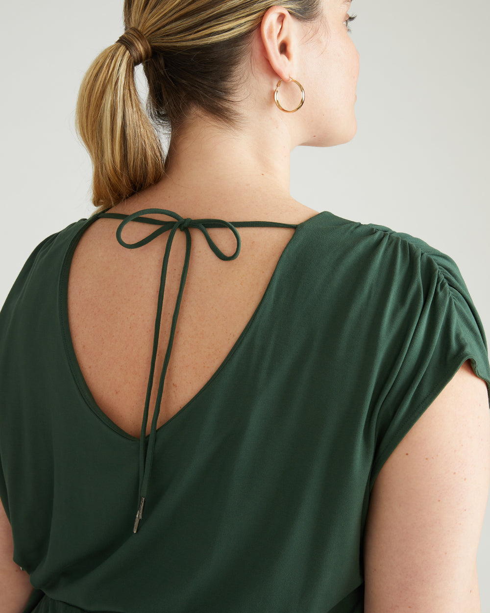 Havana Divine Jersey Dress - Conifer
