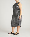 Cai High Neck Tank Dress - Florentine Print | Plus Size & Straight Size Women's Fashion | Universal Standard