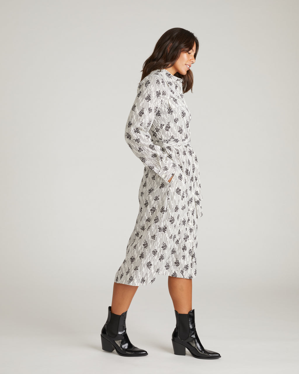 Universal Standard Plus Size Cooling Stretch Cupro Savannah Dress