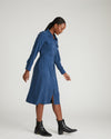 Cooling Stretch Cupro Savannah Dress - Pageant Blue