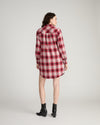 Maine Stretch Flannel Shirtdress - Kent Plaid