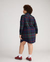 Maine Stretch Flannel Shirtdress - Bedford Plaid
