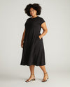 Easy Breezy T-Shirt Dress - Black