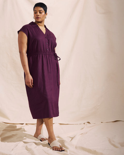Laurel Linen Blend Dress