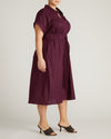 Sandy Stretch Linen Shirtdress - Acai | Plus Size & Straight Size Women's Fashion | Universal Standard