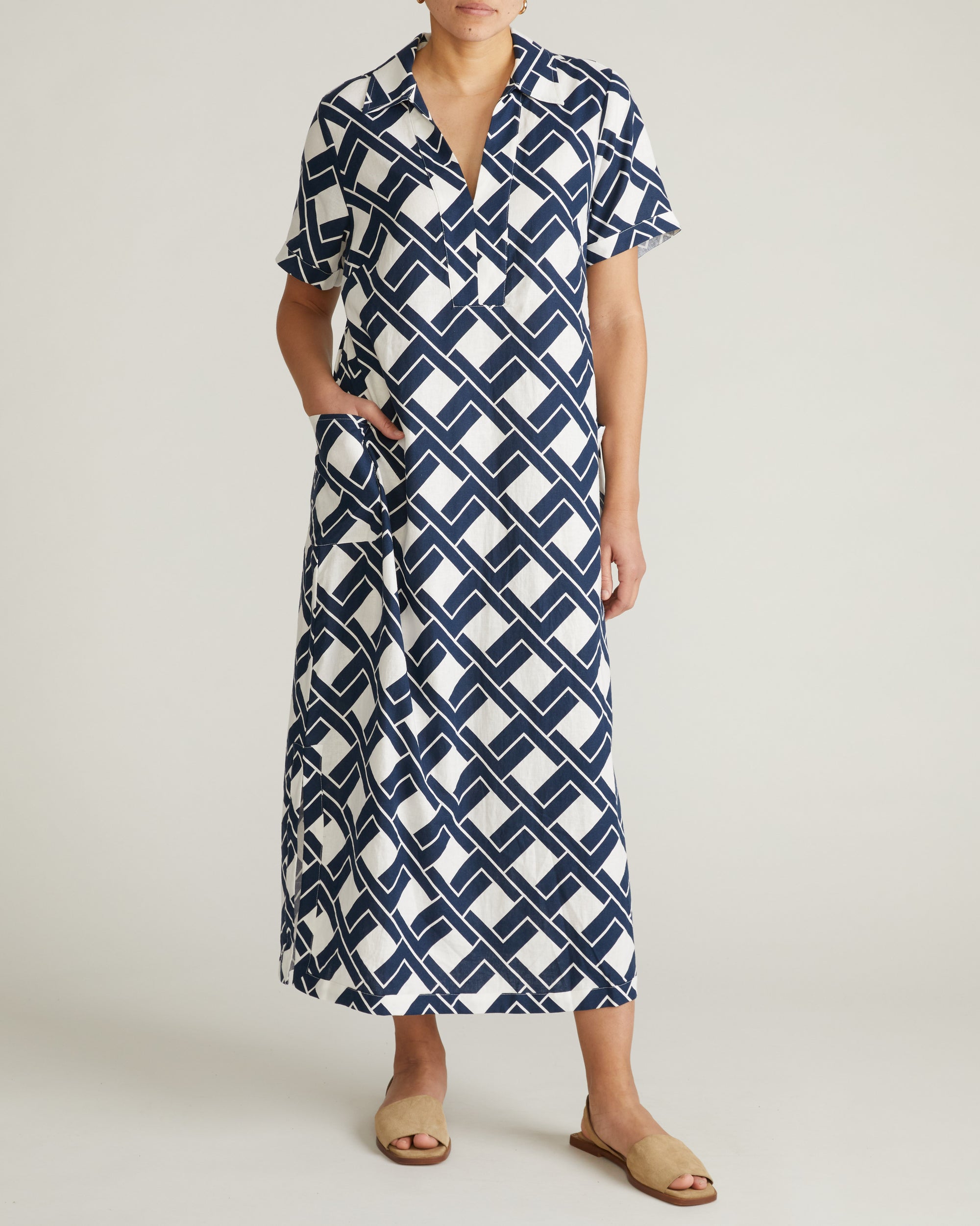 linen polo dress Polo Ralph Lauren Women's Linen Belted Shirtdress - White