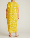 Cabana Linen Kaftan - Yellow Confetti Print | Plus Size & Straight Size Women's Fashion | Universal Standard