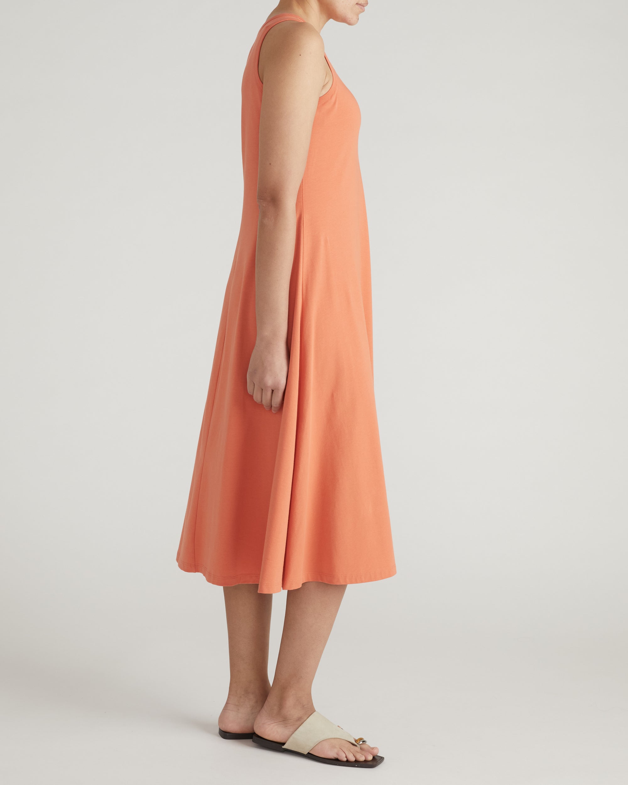 Sardinia Tank Dress - Italian Orange | Plus Size & Straight Size Women's Fashion | Universal Standard