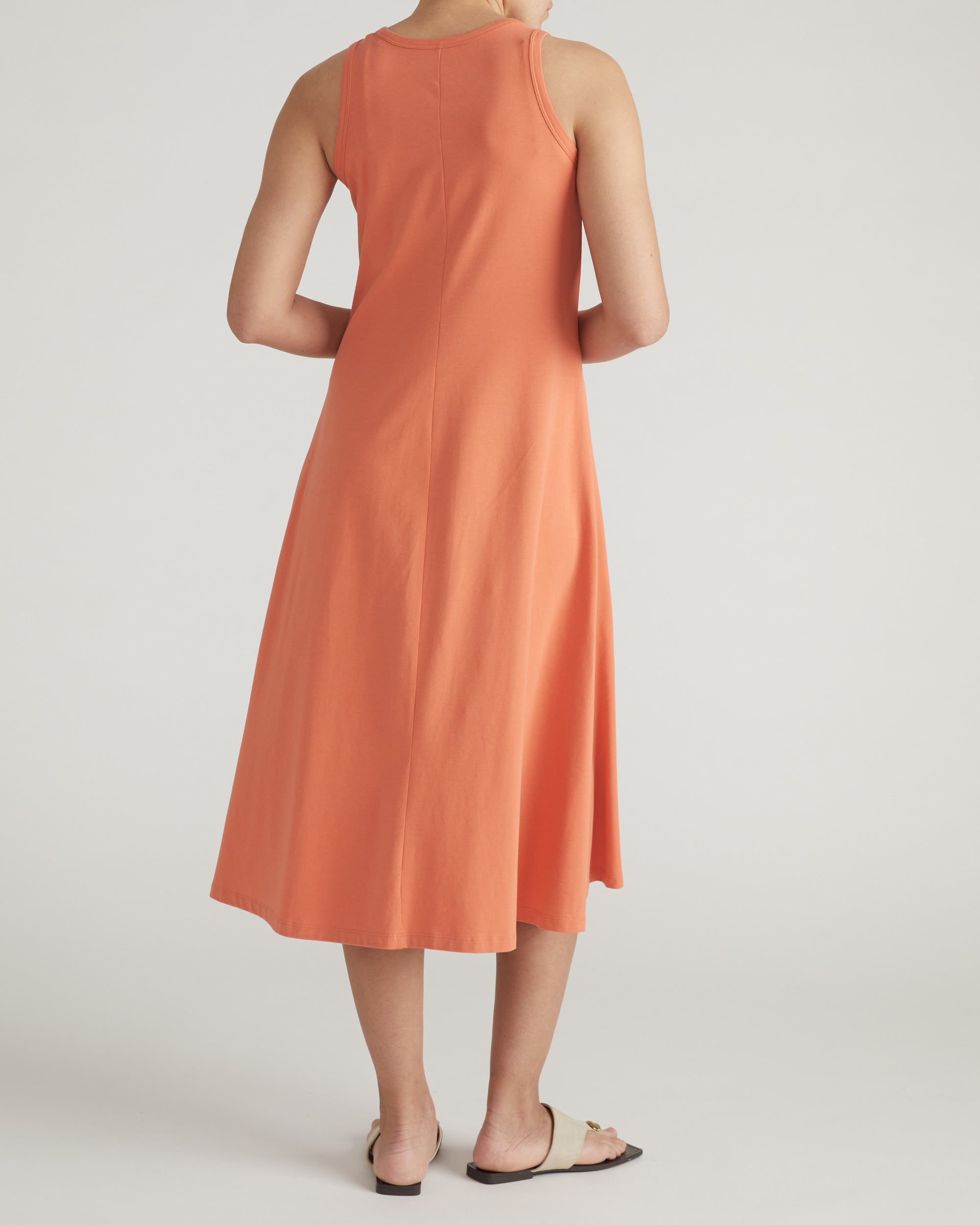 Sardinia Tank Dress - Italian Orange | Plus Size & Straight Size Women's Fashion | Universal Standard