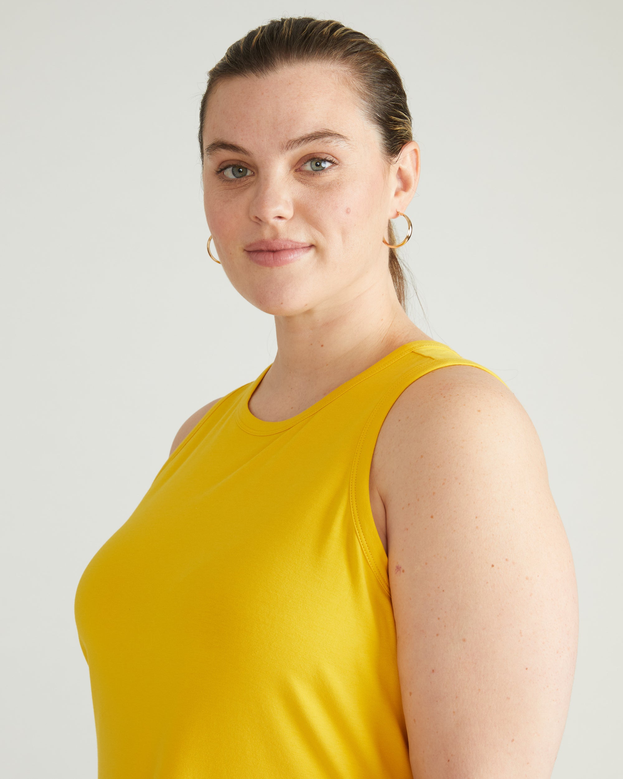 Sardinia Tank Dress - Yellow | Plus Size & Straight Size Women's Fashion | Universal Standard