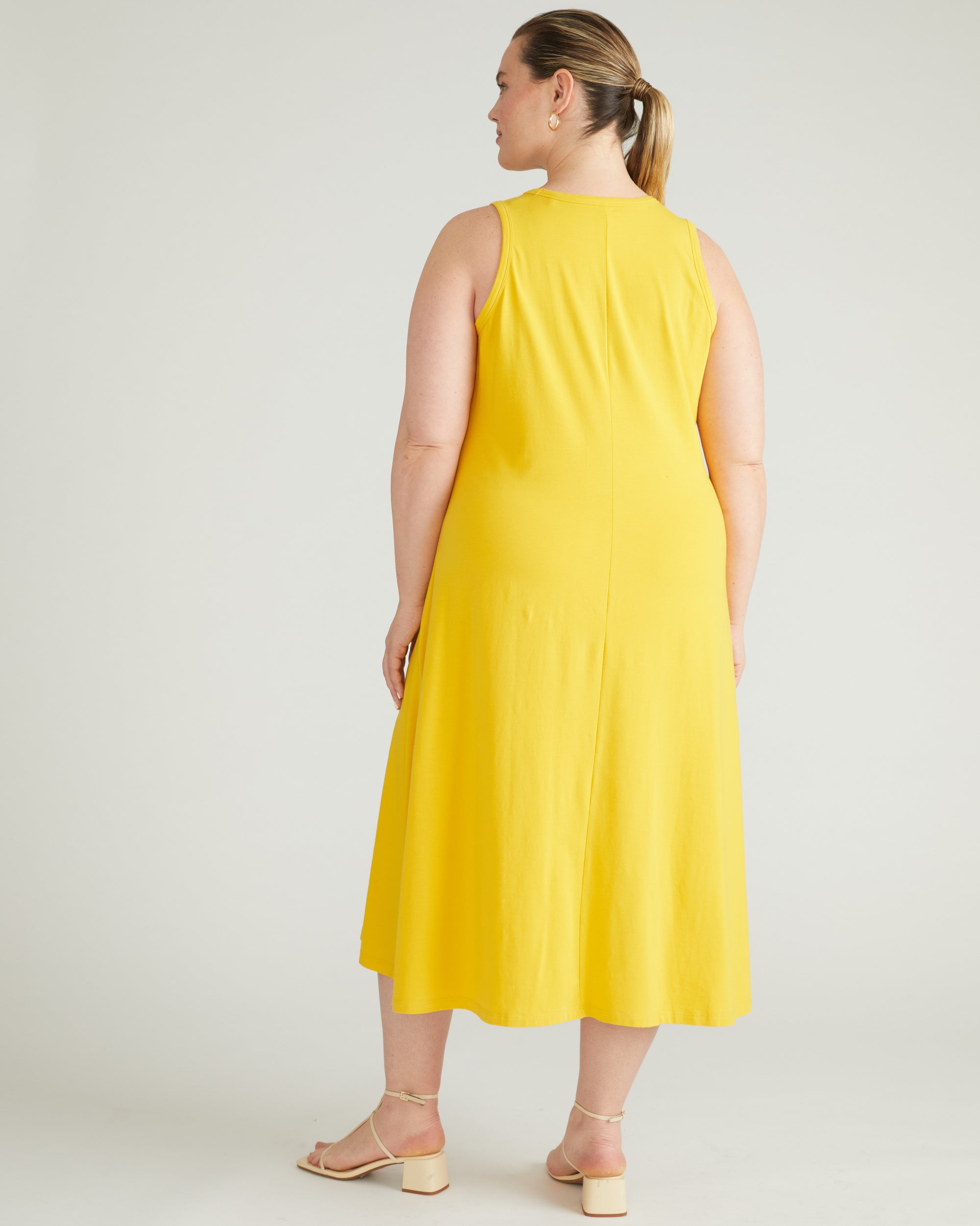 Sardinia Tank Dress - Yellow | Plus Size & Straight Size Women's Fashion | Universal Standard