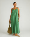 Kite Linen Dress - Clover
