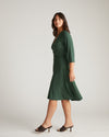 The Divine Jersey Wrap Dress - Conifer