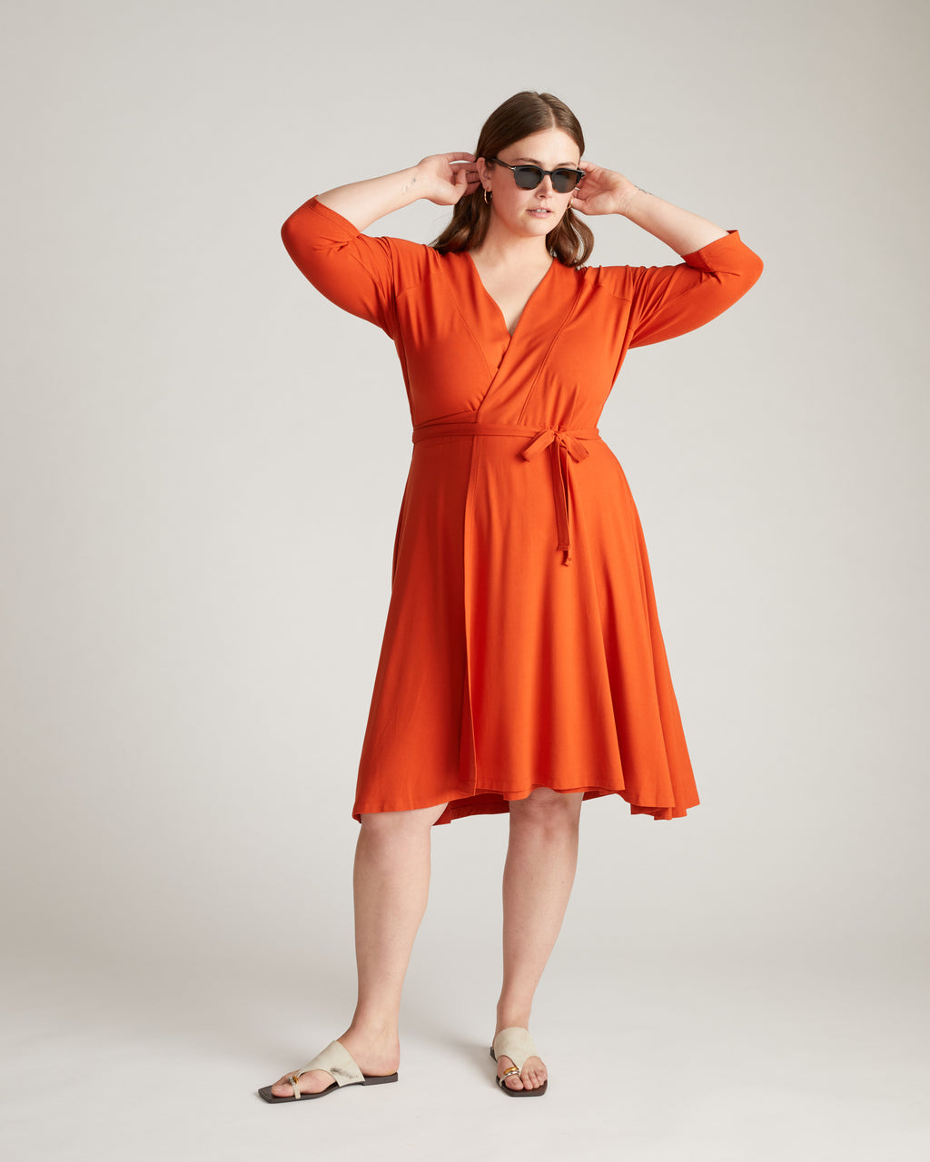 The Divine Jersey Wrap Dress